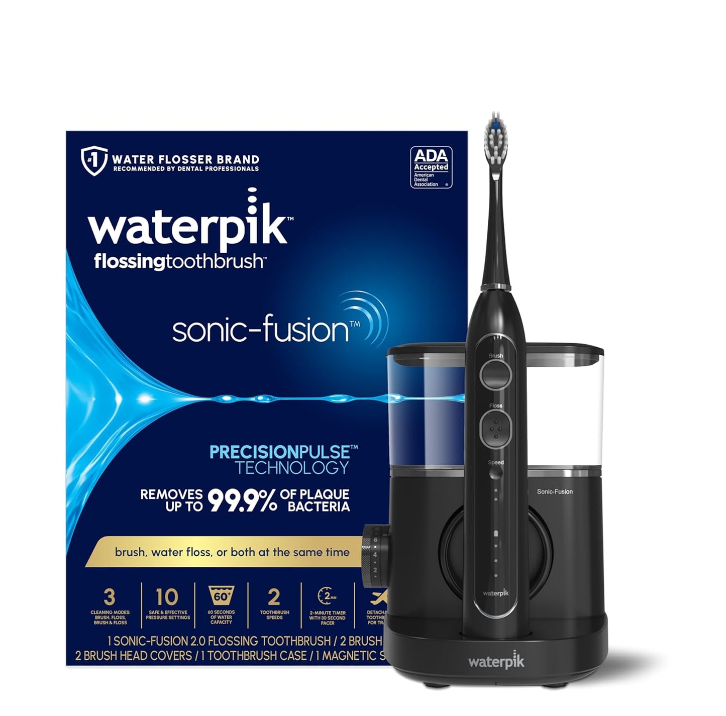 Sonic-Fusion 2.0 Professional Water Flossing Electric Toothbrush