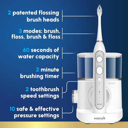Sonic-Fusion 2.0 Professional Water Flossing Electric Toothbrush
